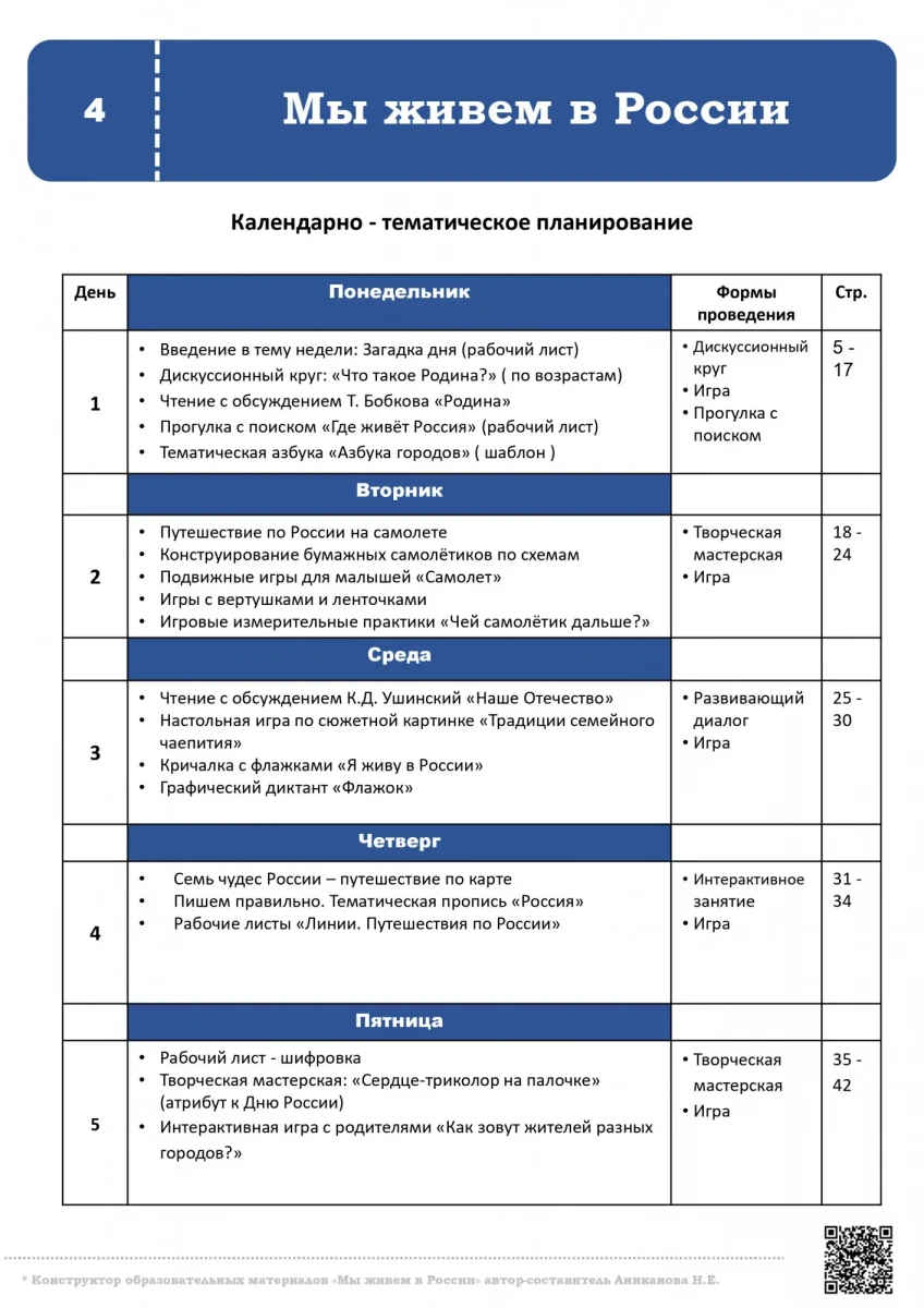 Электронное пособие: Мы живём в России